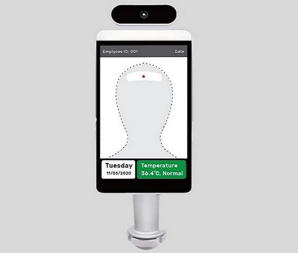 Face Temperature detector